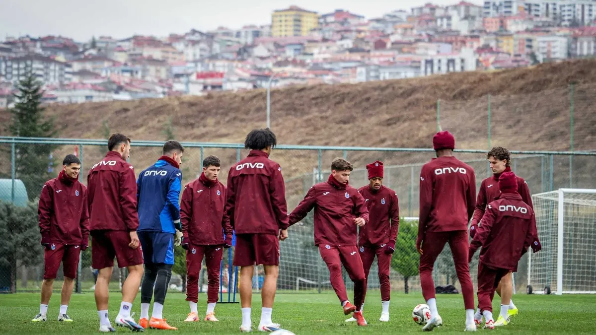 Trabzonspor'da Gaziantep FK maçı hazırlıkları sürdü