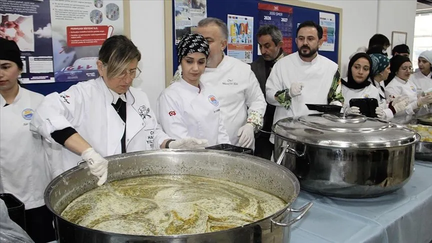Sinop'ta geleceğin şefleri Mardin mutfağını deneyimleme fırsatı buldu