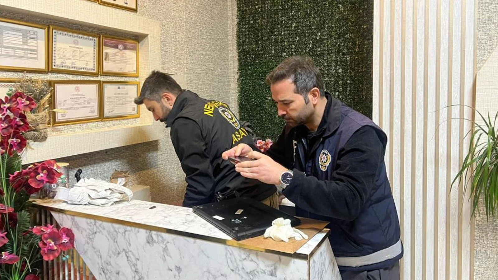 Nevşehir'de masaj salonuna fuhuş operasyonu: 3 kişiye gözaltı