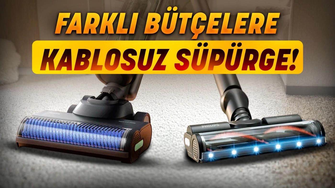 Philips Kablosuz Süpürgeler - Farklı bütçelerde farklı deneyimler!