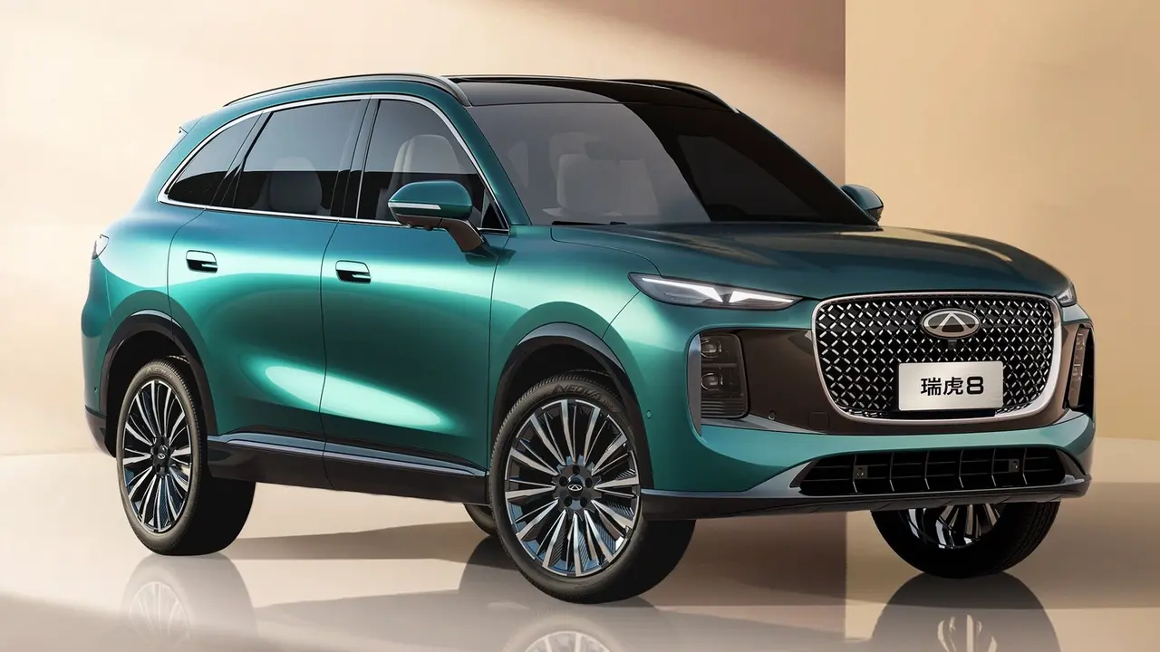 Yeni Chery Tiggo 8 geliyor: İşte tasarımı