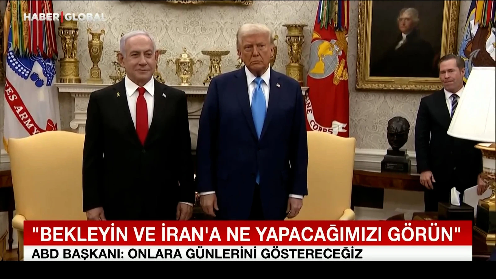 Trump: Bekleyin ve İran’a ne yapacağımızı görün
