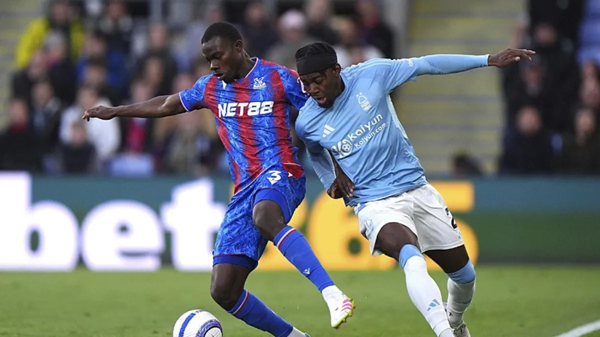 Crystal Palace 1-1 Nottingham Forest (MAÇ SONUCU ÖZET) | İngiltere Premier Lig