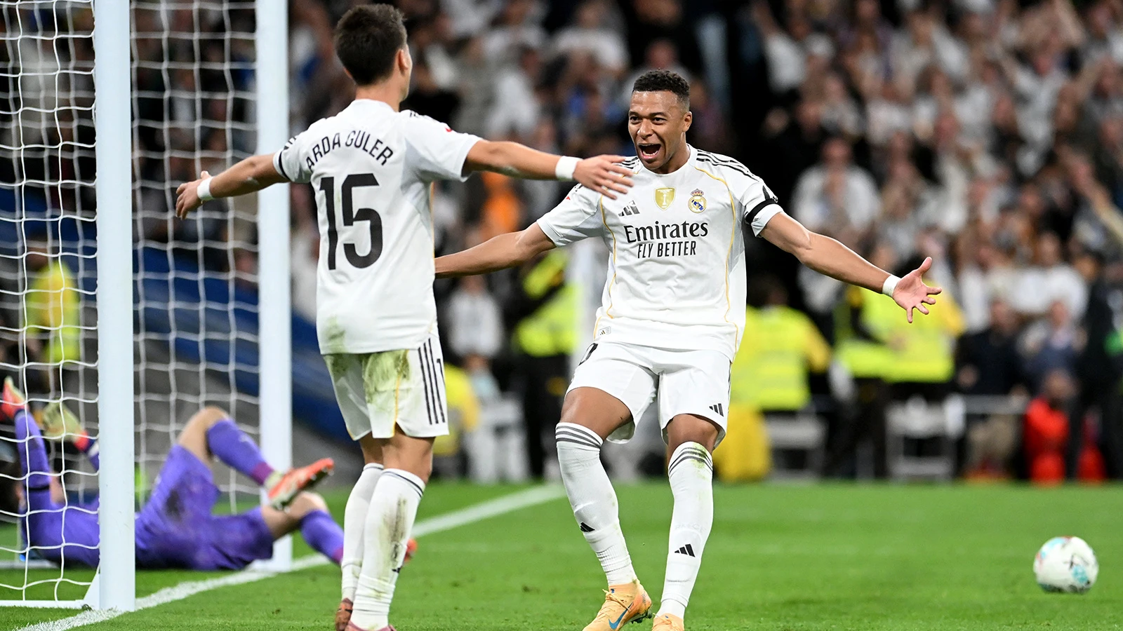 Arda Güler-Mbappe iş birliği devam ediyor! Real Madrid'den 4x4'lük galibiyet