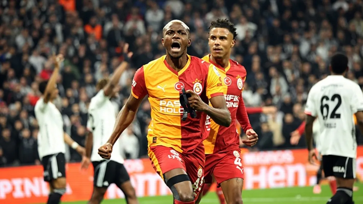Galatasaray Beşiktaş'ı Osimhen'le geçti: İşte maçın özeti