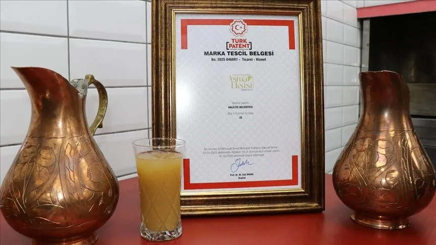 Şanlıurfa'nın geleneksel içeceği "Asma Ekşisi" tescillendi