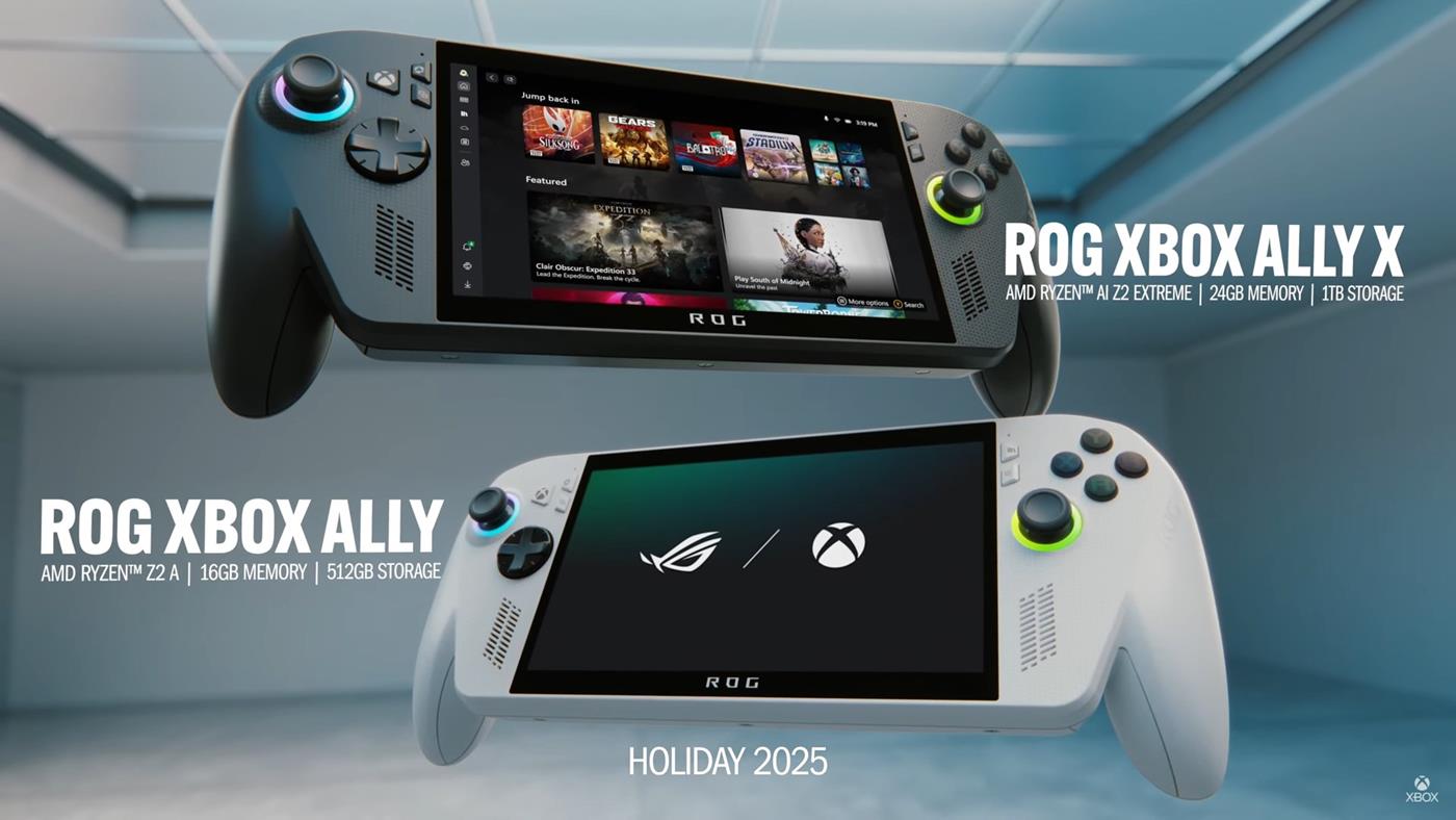 Microsoft, ROG Xbox Ally el konsolunu tanıttı: Türkiye’ye de geliyor
