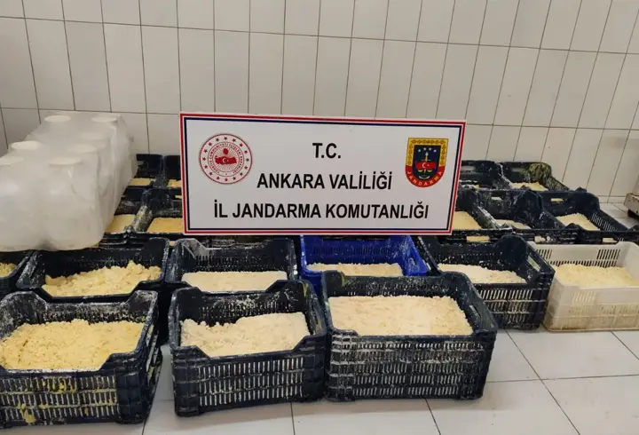 Ankara'da 12 milyon liralık niteliği değiştirilmiş gıda operasyonu; 1 tutuklama