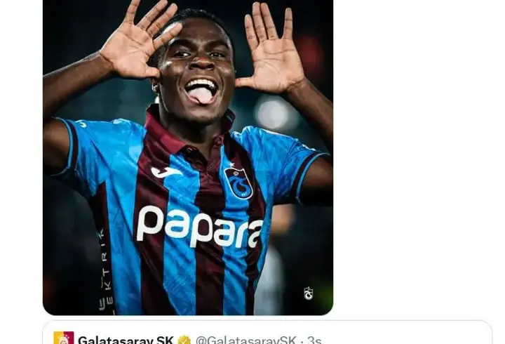 Trabzonspor’dan Galatasaray'a Oulai göndermesi