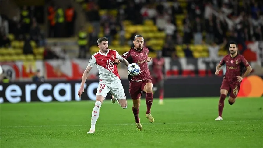 Galatasaray, Şampiyonlar Ligi'nde Monaco deplasmanından mağlubiyetle ayrıldı
