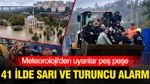 Meteoroloji'den Uyarılar Peş Peşe: 41 İlde Sarı Ve Turuncu Alarm