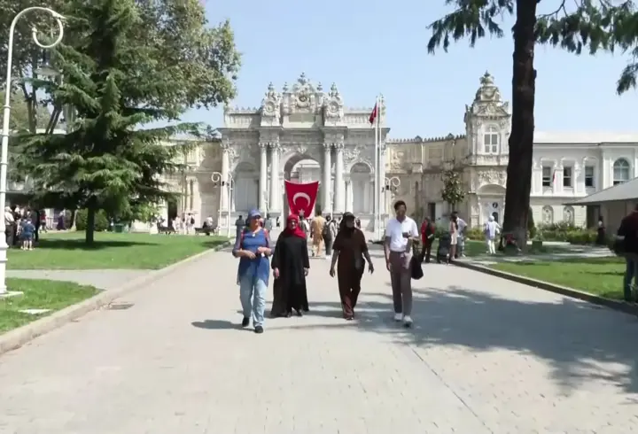 30 Ağustos Zafer Bayramı'nda Dolmabahçe Sarayı | Duygu, hüzün ve gurur vardı...
