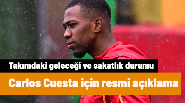 Vasco Da Gama'dan Carlos Cuesta'nın Geleceğiyle İlgili Resmi Açıklama Geldi
