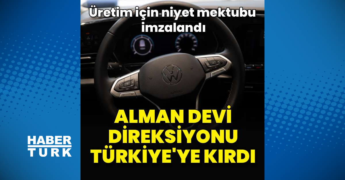 Doğuş Otomotiv Ve Volkswagen'den Türkiye'de Üretim İçin Niyet Mektubu - Son Dakika Otomobil Haberleri - Habertürk