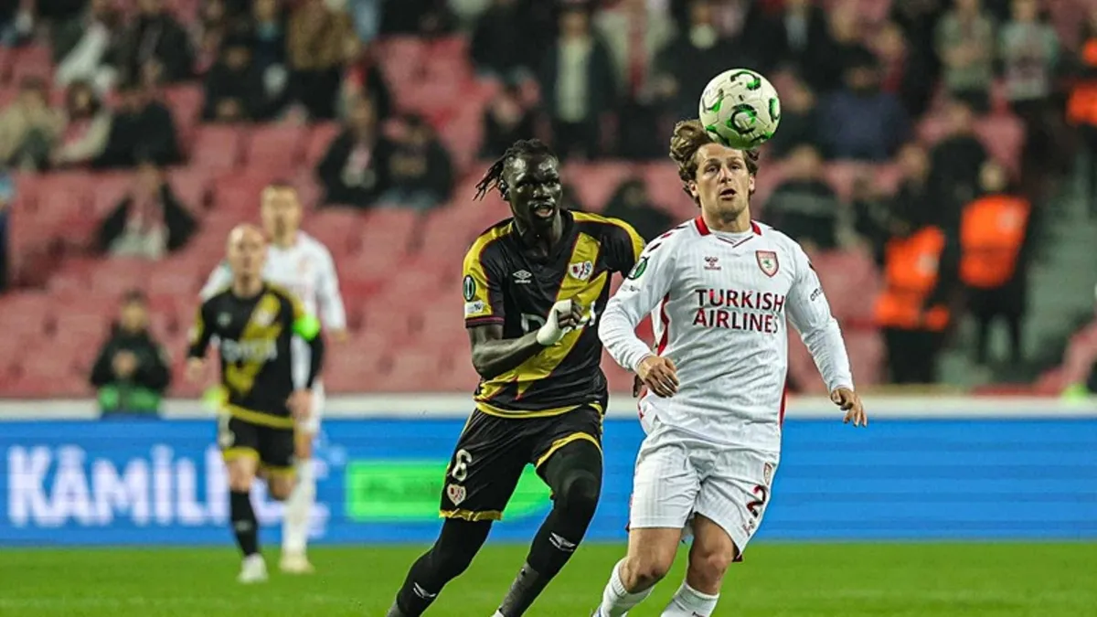 Samsunspor evinde Rayo Vallecano'ya mağlup oldu: İşte maçın özeti