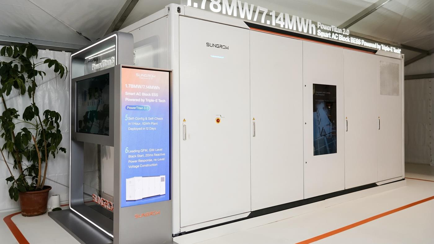 Sungrow’dan yeni nesi enerji depolama çözümü: PowerTitan 3.0