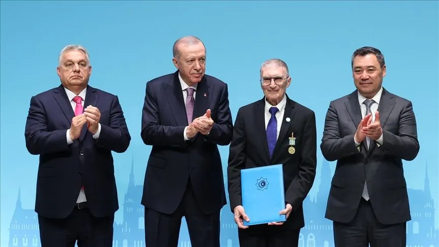 Türk Devletleri Teşkilatından Prof. Dr. Aziz Sancar'a "Ali Şir Nevai Uluslararası Ödülü"