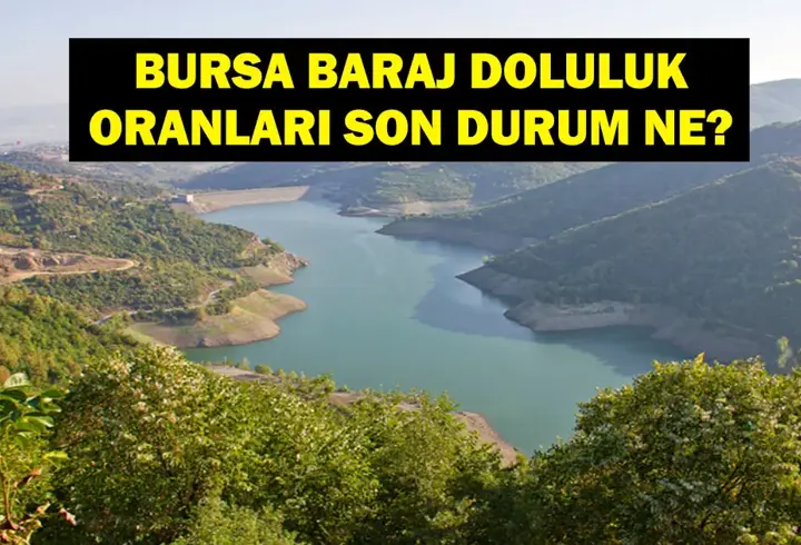 7 EKİM 2025 BURSA BARAJ DOLULUK ORANLARI: BUSKİ Baraj Doluluğu Ne Durumda? İşte Bursa'da Son Durum...