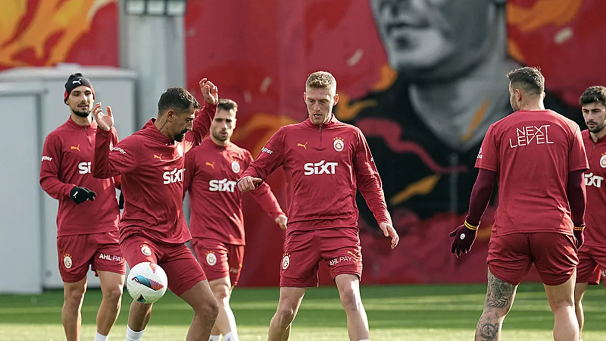 Galatasaray Reeder Samsunspor maçı hazırlıklarını sürdürdü