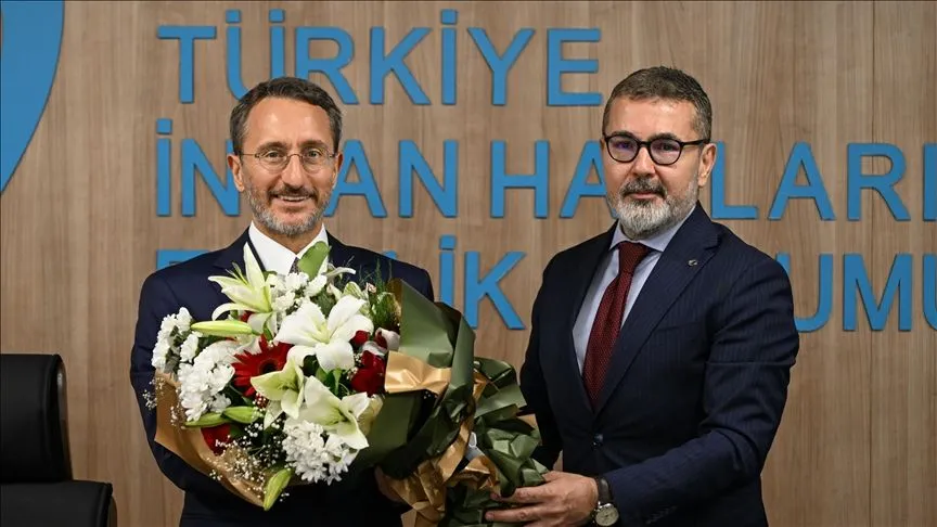 TİHEK Başkanı Fahrettin Altun, görevi Muharrem Kılıç'tan devraldı 