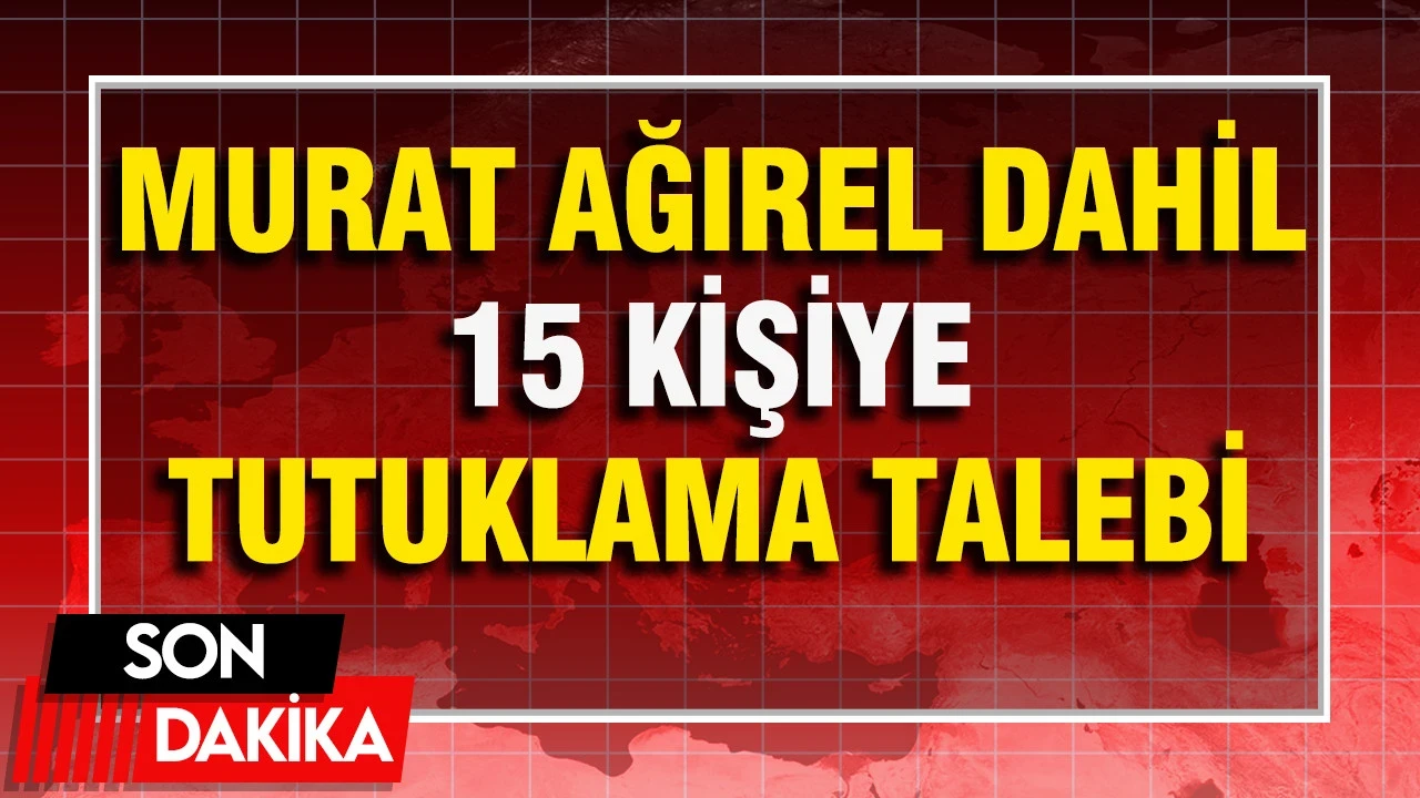 Sarıgül Soruşturmasında 15 Tutuklama Ve 2 Adli Kontrol Talebi