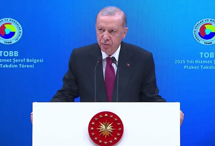 SON DAKİKA |TOBB İkiz Kuleler'de TOBB Hizmet Şeref Belgesi ve Plaket Töreni... Cumhurbaşkanı Erdoğan konuşuyor!