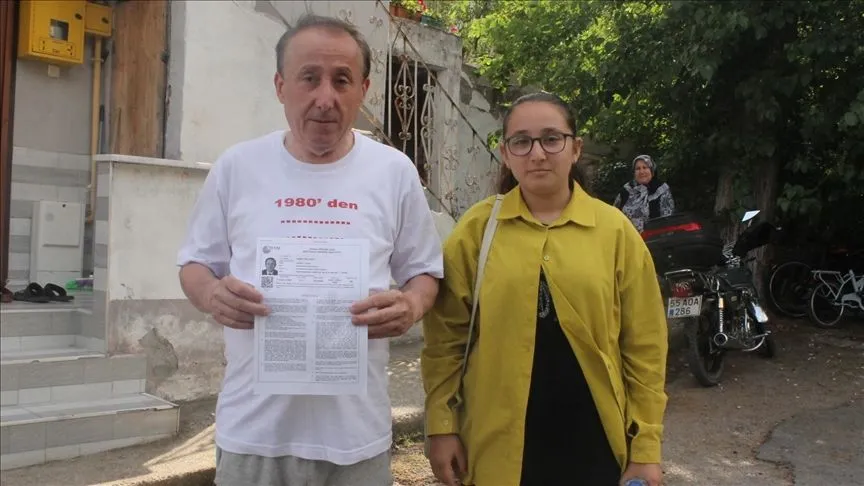 Samsun'da 62 yaşındaki Topçuoğlu 44. kez üniversite sınavına girdi