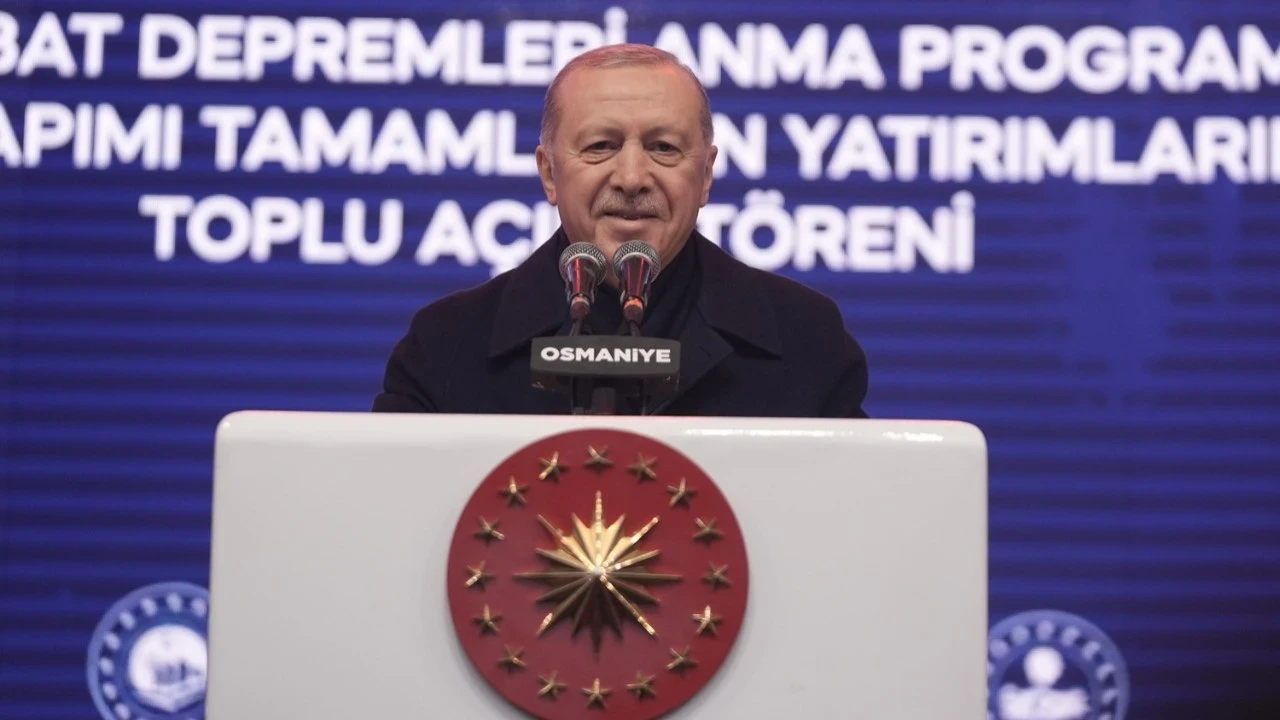 Cumhurbaşkanı Erdoğan'dan 6 Şubat mesajı: Bitmez dedikleri evler bitti
