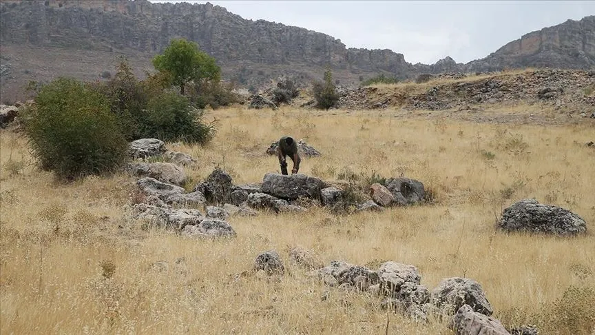 Adıyaman kırsalında Roma dönemine ait yerleşim alanı bulundu