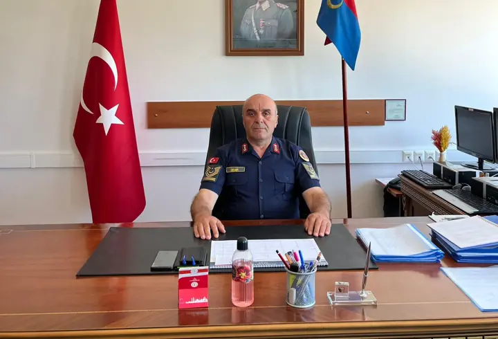 Ladik İlçe Jandarma Bölük Komutanı Demir görevine başladı