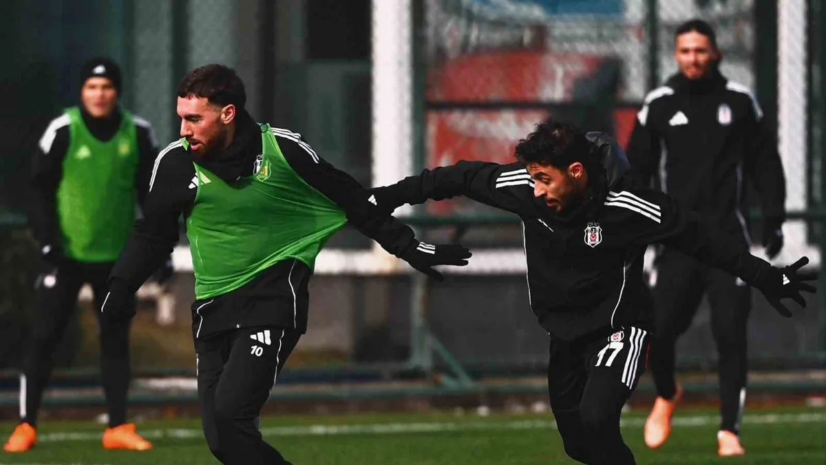 Beşiktaş'ta Ankara Keçiörengücü maçı hazırlıkları devam etti!
