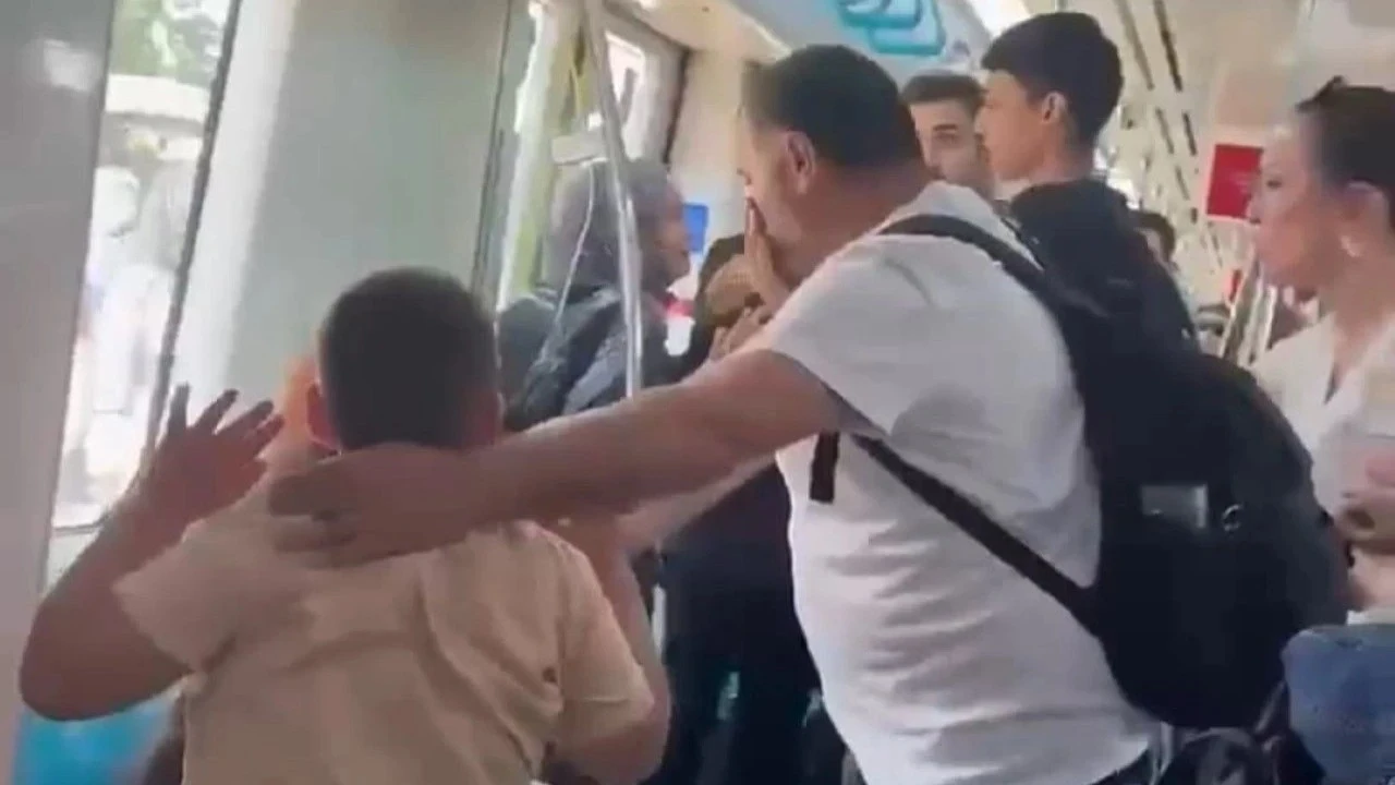 Marmaray'da iki çocuğunun yanında babayı darp etmişti! 4 yıla kadar hapis istemi