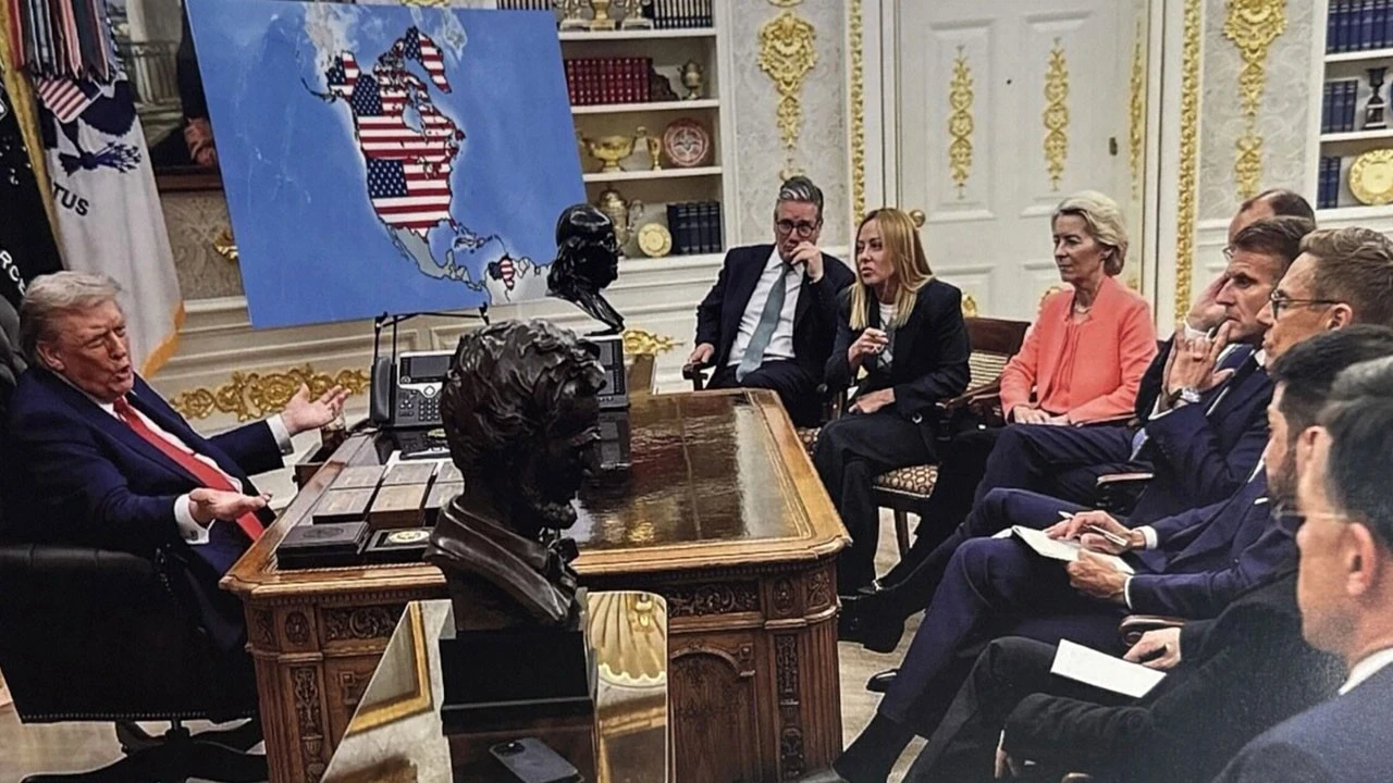 Trump’tan Kanada, Grönland ve Venezuelalı "yeni ABD haritası" paylaşımı