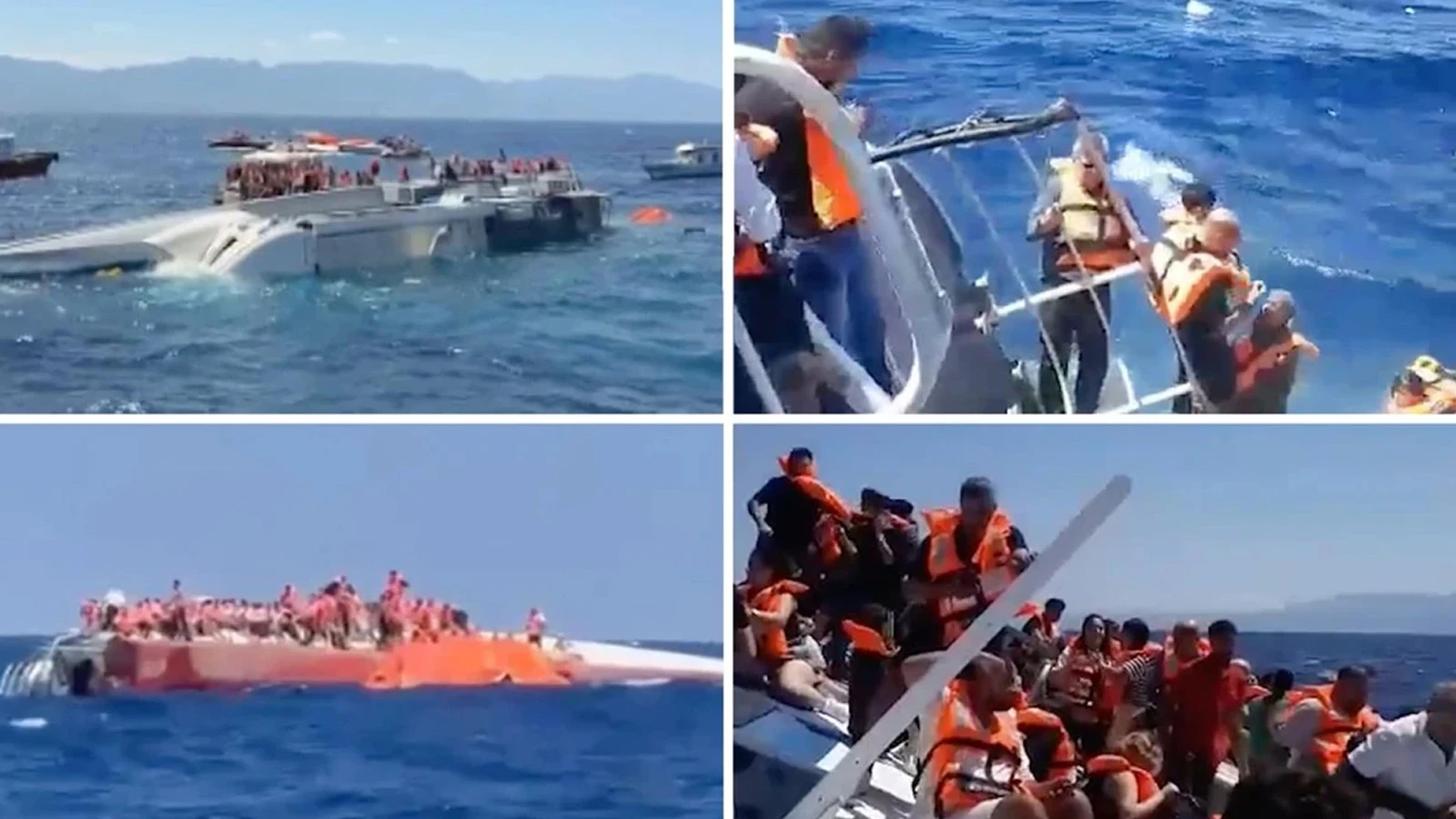 Girne'de alabora olan gemiden kurtulan yolcu dehşeti anlattı: Küçük çocukların boğulduğunu gördük