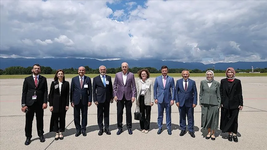 Altıncı Dünya Parlamento Başkanları Konferansı, TBMM Başkanı Kurtulmuş'un katılımıyla Cenevre'de başladı