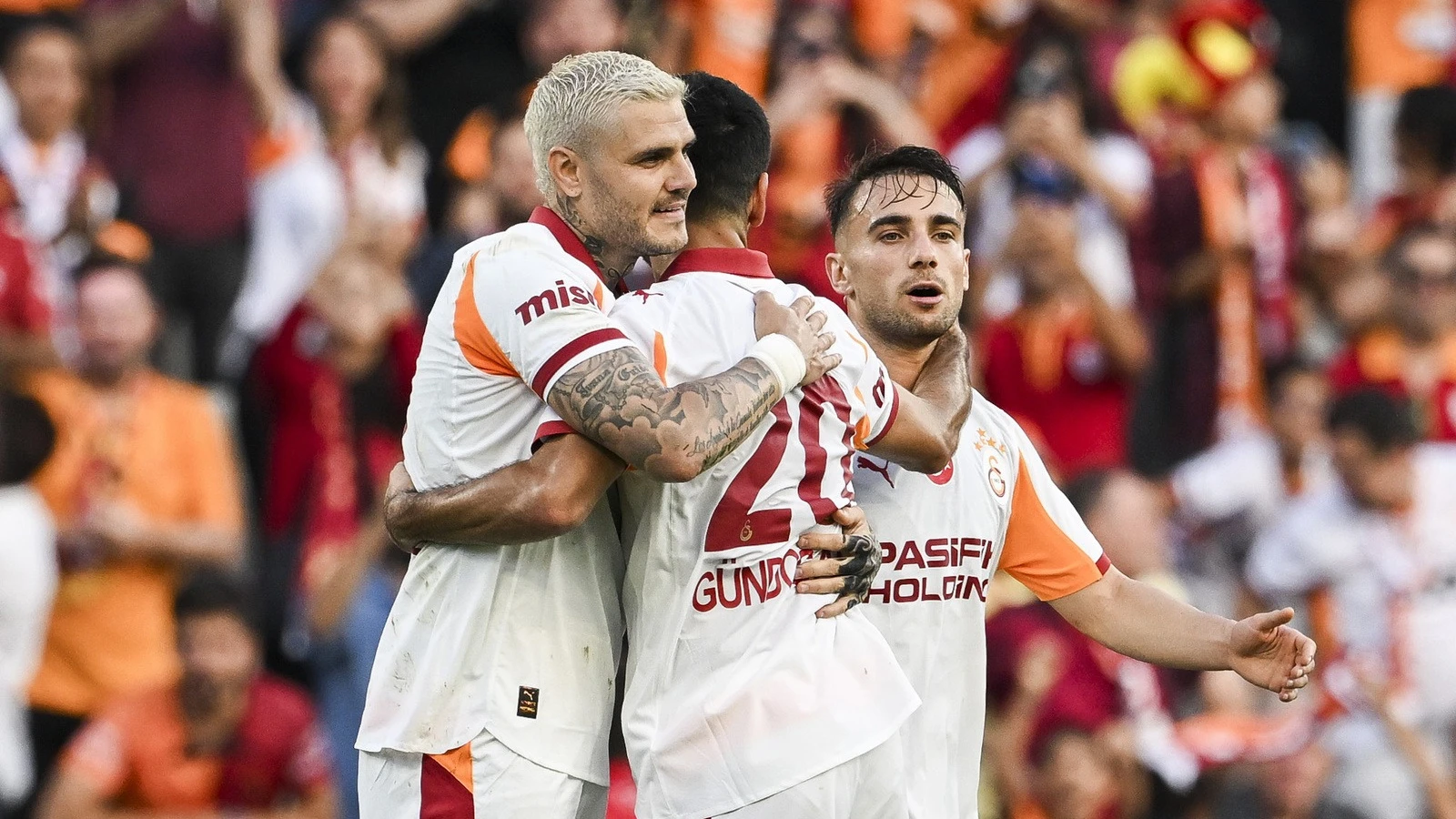 Galatasaray, Eyüpspor'u 2 golle geçti; 5'te 5 yaptı!