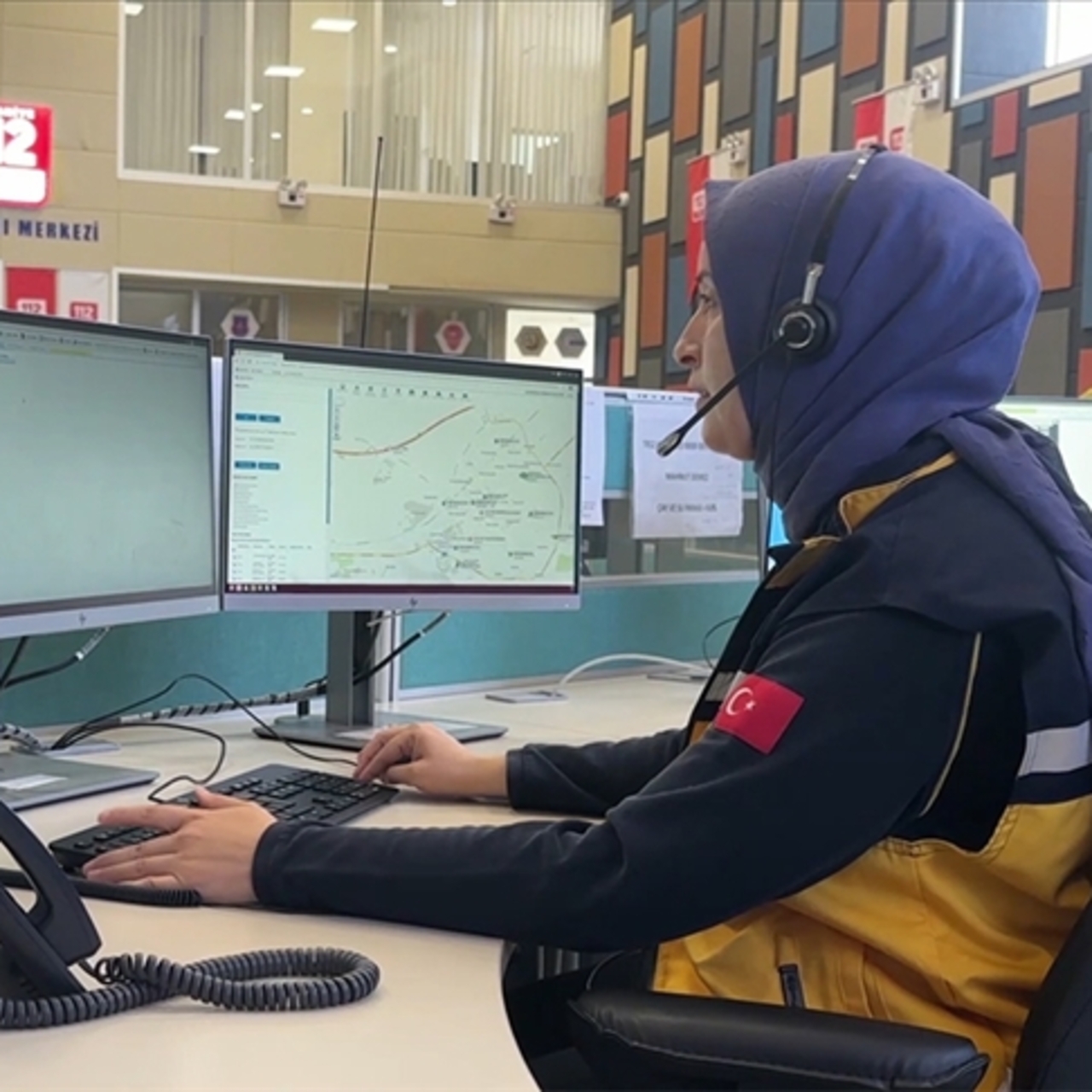 Telefonda uygulattığı Heimlich manevrası hayat kurtardı