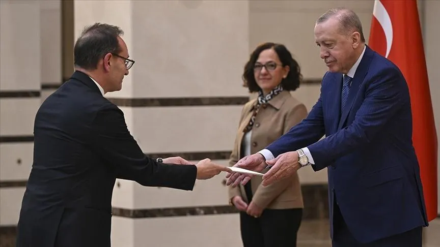 Cumhurbaşkanı Erdoğan, 3 ülkenin büyükelçisini kabul etti