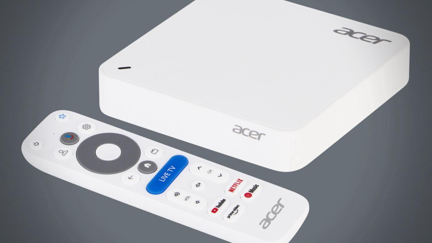 Acer, 6 portlu ve microSD kart okuyuculu Google TV box ürününü tanıttı