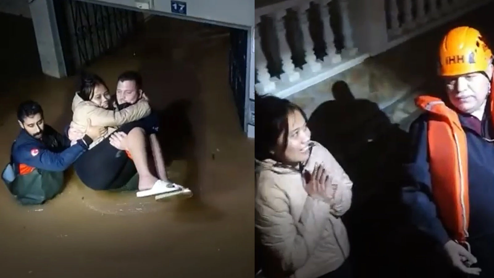 Antalya'yı sağanak vurdu: Evinde mahsur kalan kadını ekipler kurtardı
