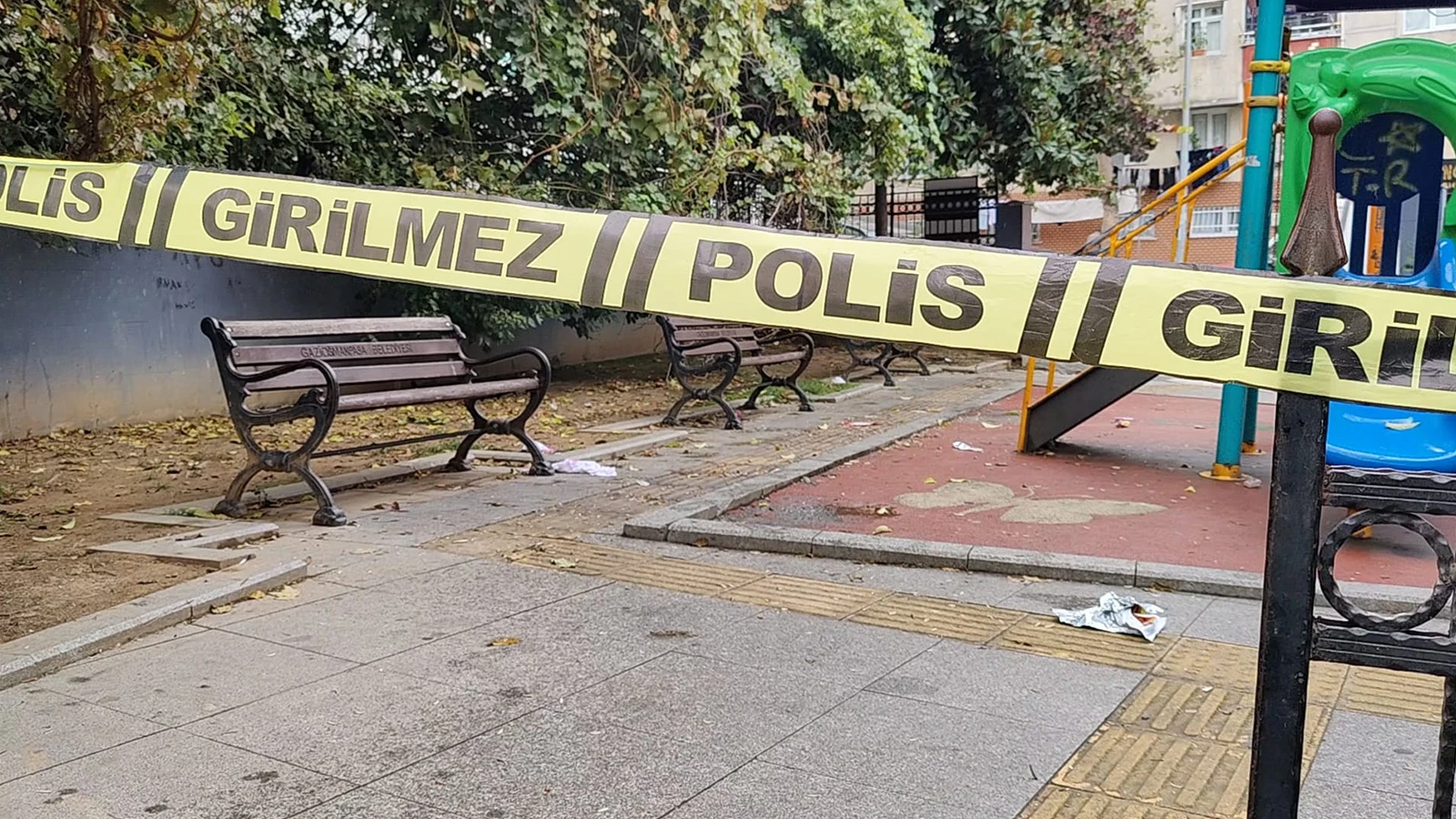 İstanbul'da parkta silahlı saldırı