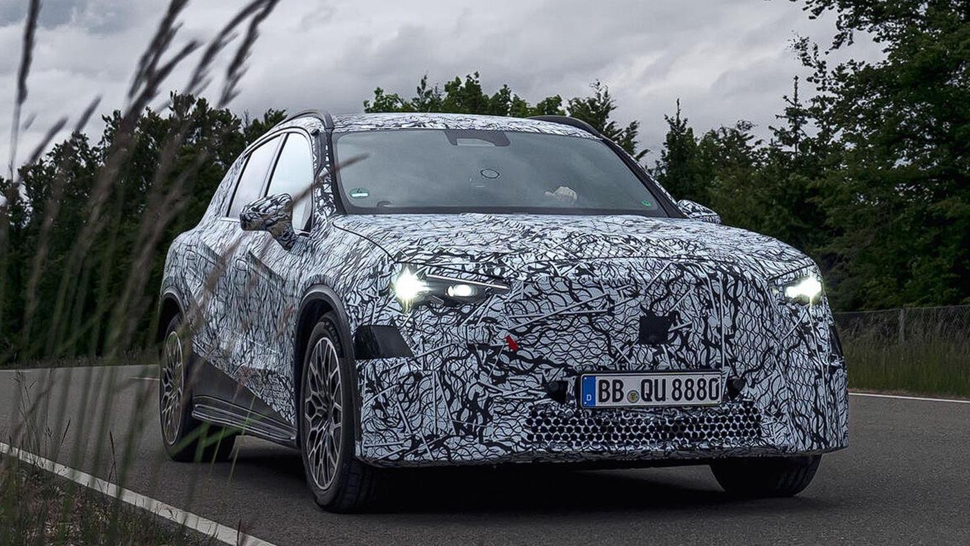 Elektrikli Mercedes GLC'nin resmi görselleri paylaşıldı