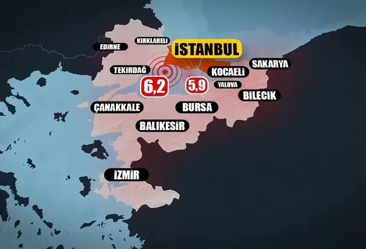 İstanbul depremi sırasında diğer kentlerde yaşananlar: BALIKESİR, BURSA, KOCAELİ, DÜZCE...