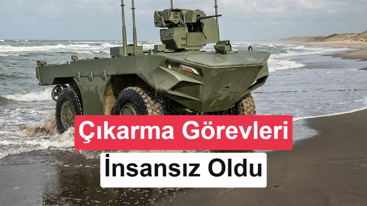FNSS İ-ZAHA tanıtıldı: Amfibi harekâtın ilk dalgası insansız olacak