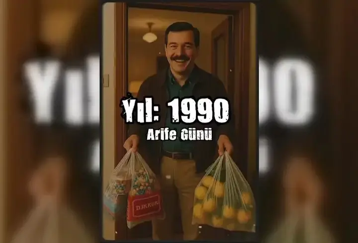 İşte yapay zekanın gözünden 90'larda bayram zamanı