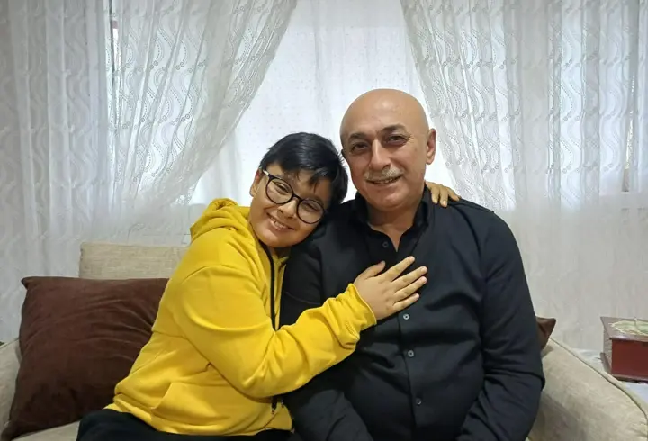 Kuzey ve babası, aile dayanışmasıyla kanseri yendi