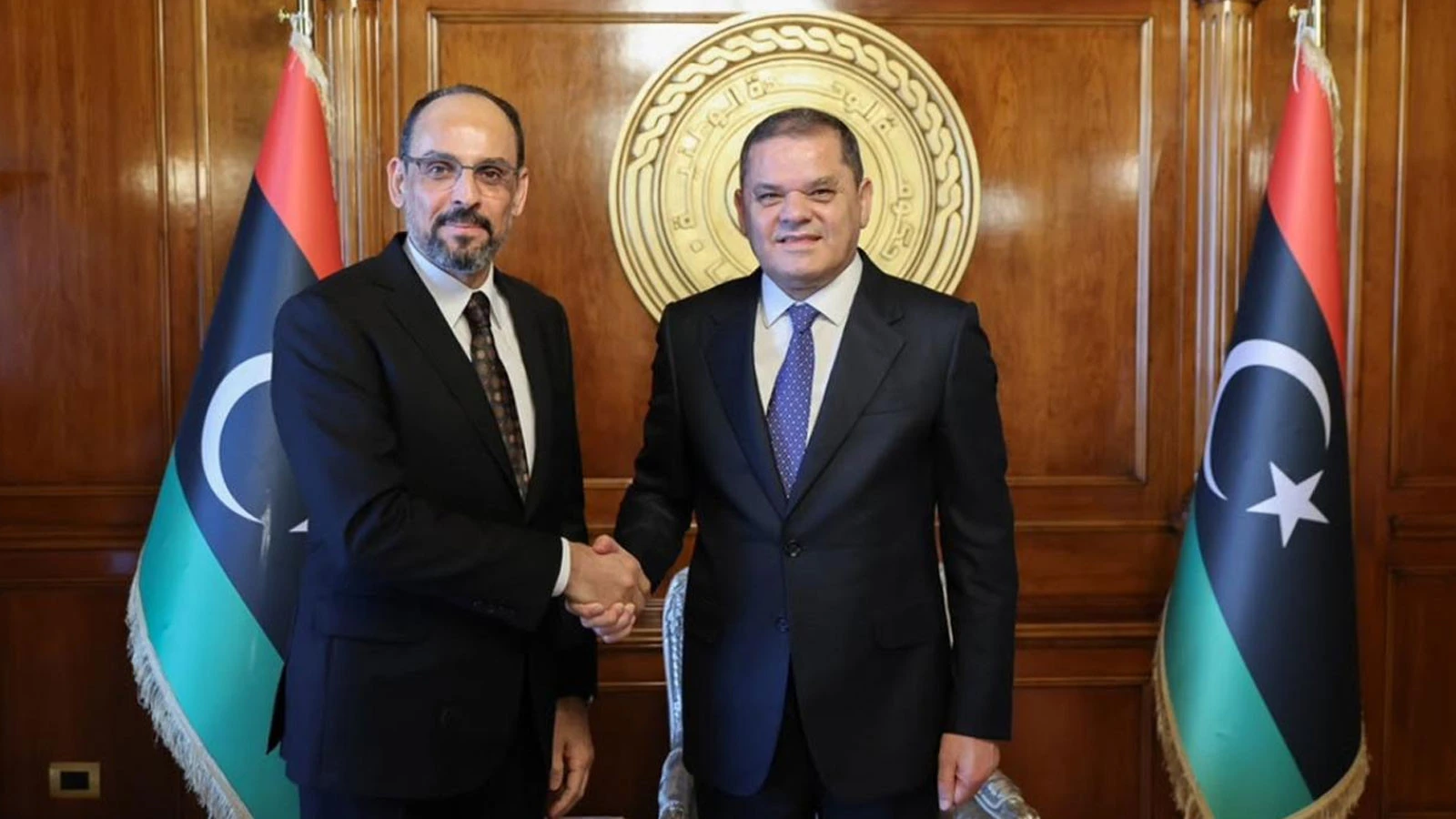 Mit Başkanı İbrahim Kalın, Libya Ulusal Birlik Hükümeti Başbakanı Dibeybe İle Görüştü