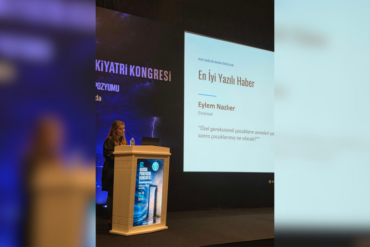 Tpd Ruh Sağlığı Basın Ödülleri Sahiplerini Buldu: Evrensel Muhabiri Eylem Nazlıer'e Ödül