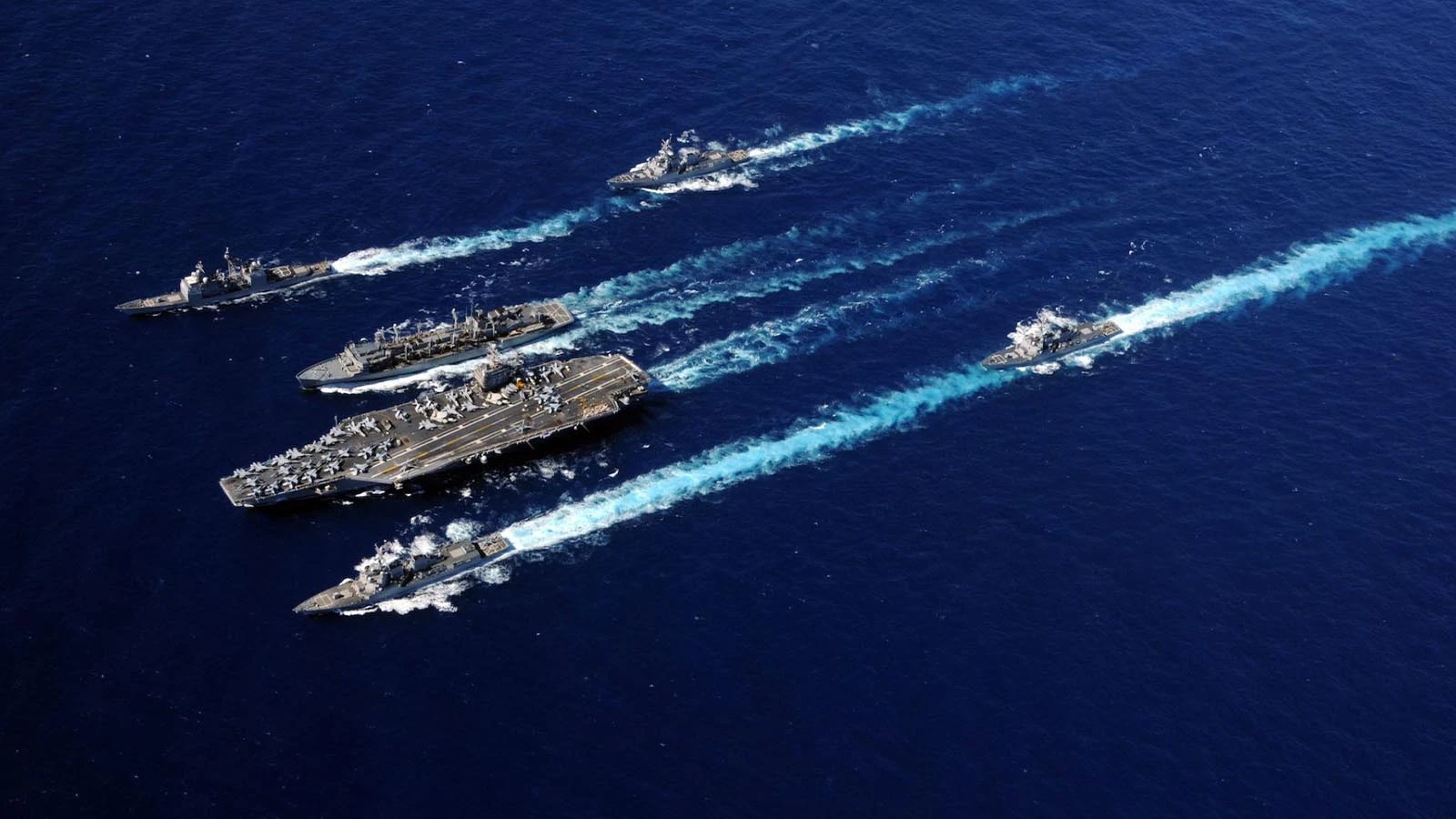 ABD filoları İran'a gidiyor, Çin deniz gücü gönderiyor!