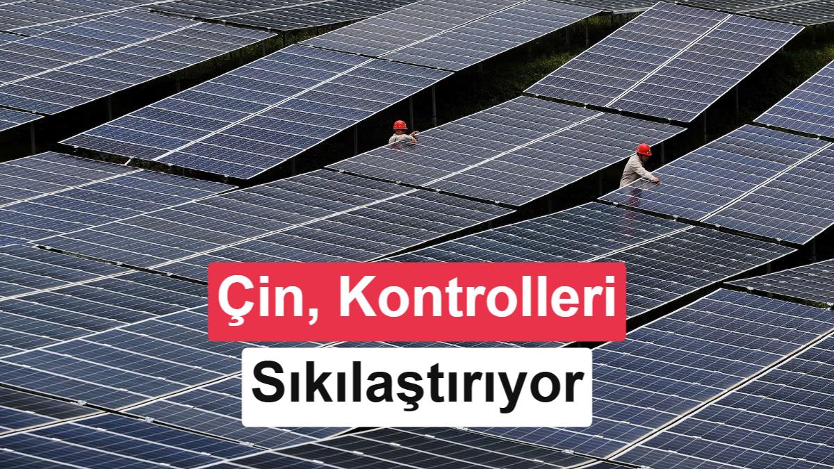 Çin'in İhracatını Yasaklamak İstediği Güneş Enerjisi Teknolojisi